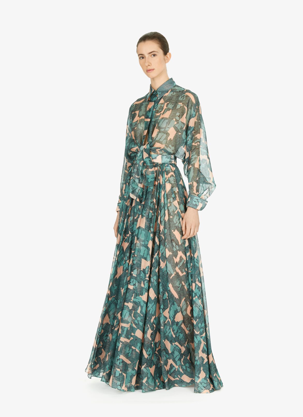 Skirts ALAÏA WHITE/GREEN SKIRTS